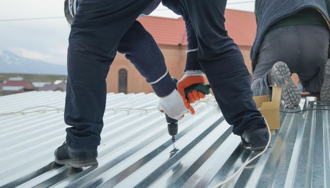 lapostető bádogozása